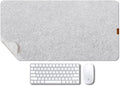 Bright Stone Felt Desk Mat, Non-Slip Mouse Pad, 31.5"x15.7" Office Supplies by BRIGHTSTONE