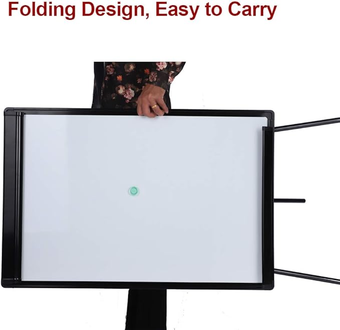 DexBoard 2 Pack Whiteboard Easel 36" x 24" Height Adjustable, Magnetic Dry - Image 6