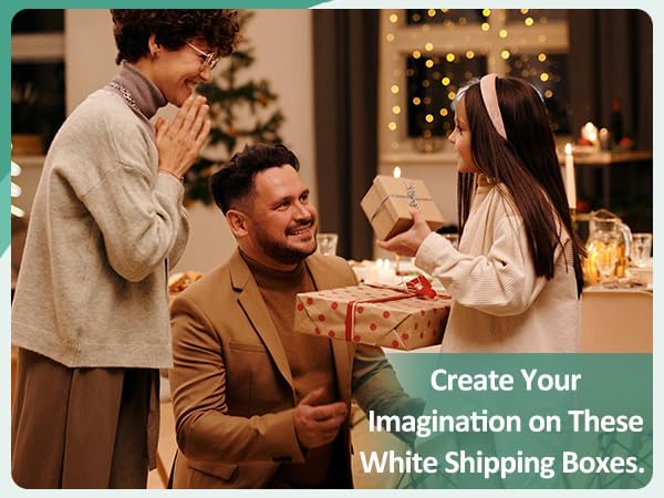 Eupako 12x9x3" White Shipping Boxes Corrugated Box Mailers 20 Pack Cardboard - Image 7