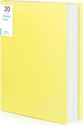 Phyxin Portfolio Binder, 20-Pocket Portfolio Folder 8.5" x 11", Displaying 40 by Phyxin
