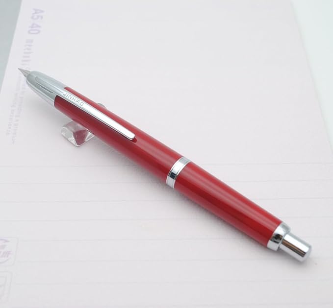 JINHAO 20 Press Fountain Pen, Retractable Capless Resin Pen - Image 8