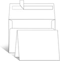 Goefun Blank White Cards and Envelopes 5.5 x 4.25 Folded Cardstock and A2 by Goefun