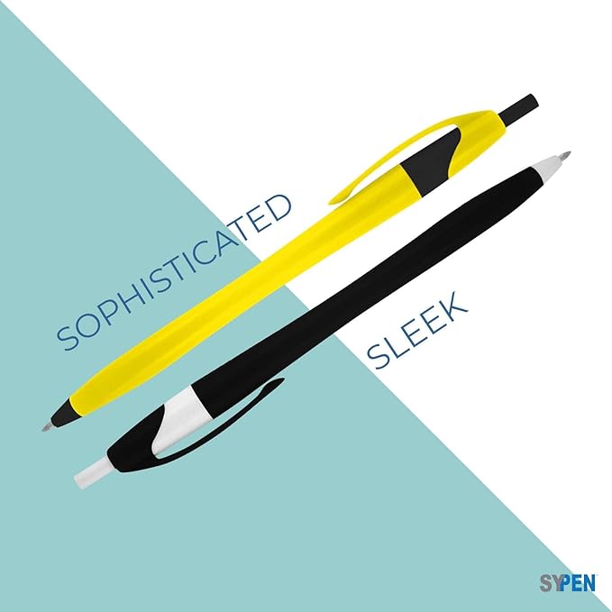 SyPen Personalized Pens With your Custom Logo or Text-500 Pack Bulk-for - Image 2