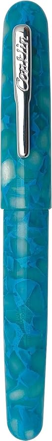 Conklin All American Fountain Pen in Turquoise Serenity – Broad Nib, Bold - Image 6