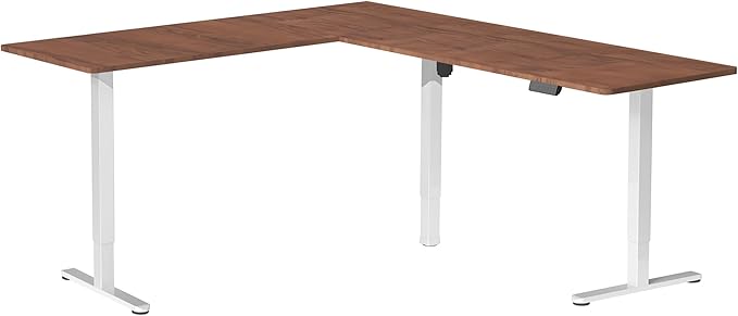 VIVO Electric Corner 75 x 63 inch L-Shaped Standing Desk, Memory Height - Image 9