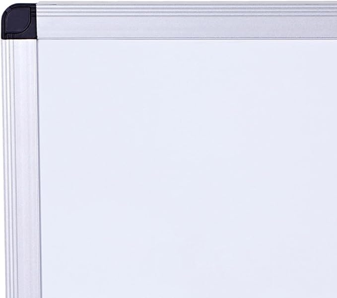 VIZ-PRO Dry Erase Board/Whiteboard, 72 x 40 Inches, Wall Mounted Board - Image 3
