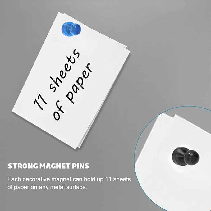 MHDMAG Magnetic Push Pins Powerful Push Pin Magnets - Image 5