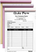 Custom Carbonless Sales Invoice Form Books by Unknown