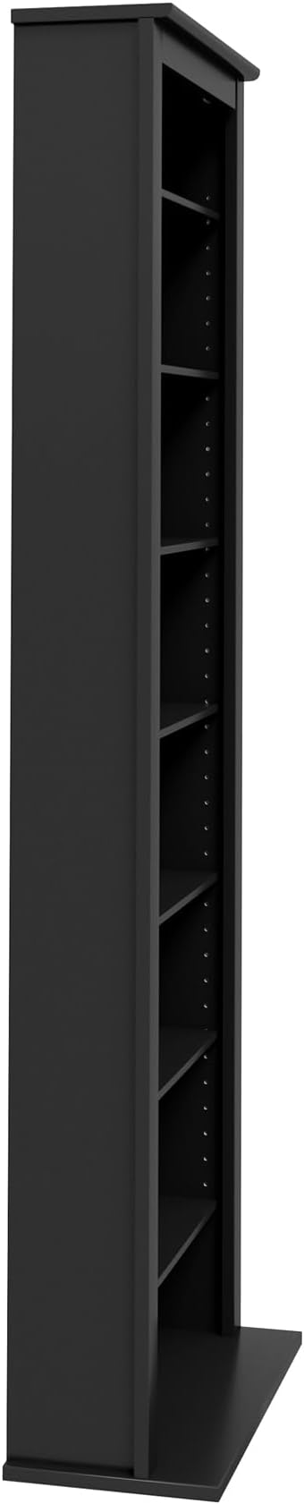 Prepac Narrow Cabinet Media Storage, Slim Barrister Tower - Image 8