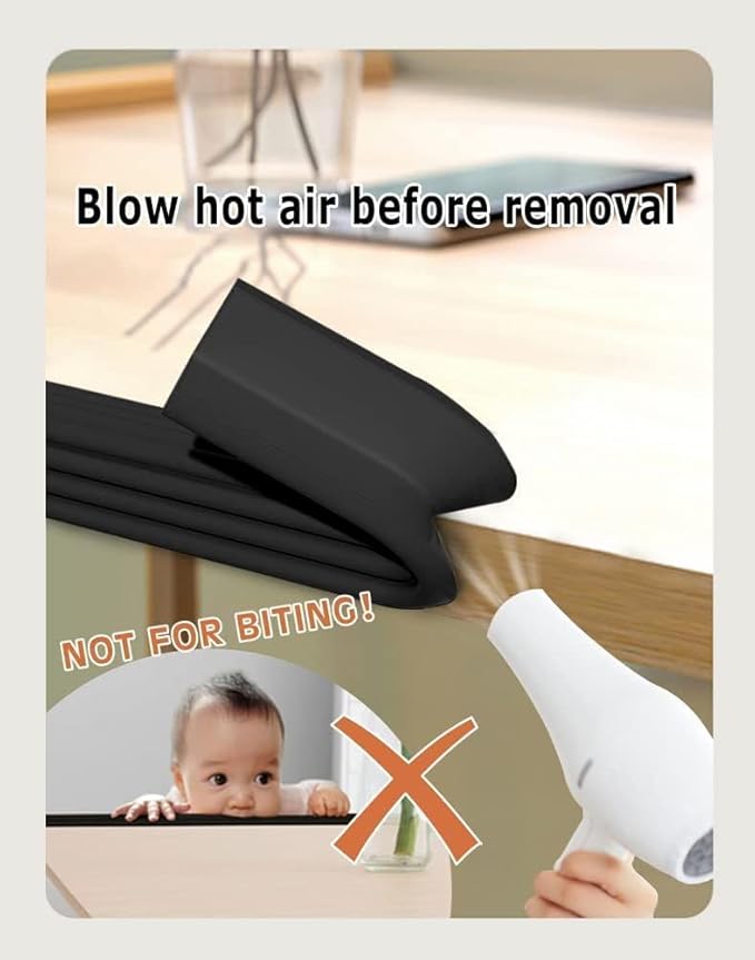 Edge Protector for Baby, Corner Protector for Baby, Soft Foam Furniture Edge - Image 6