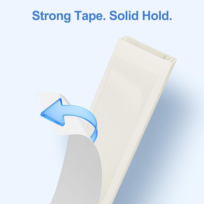 Yecaye Cord Hider, 113in Medium Cord Covers - Image 4