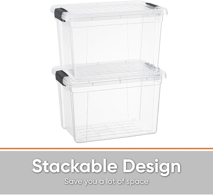 Superio Clear Storage Boxes - Image 3