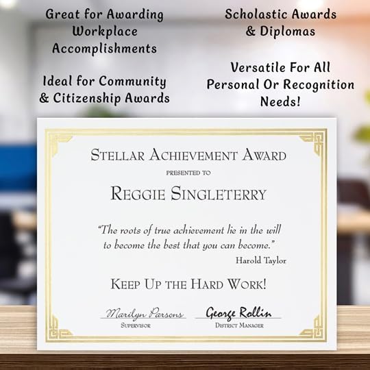 PaperDirect Blue on White Classic Specialty Certificates, 8½ x11, Foil Accents - Image 6
