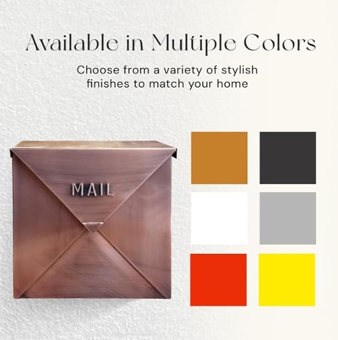 NACH Mailboxes for Outside Wall Mount, Waterproof Mailboxes for Outside - Image 7