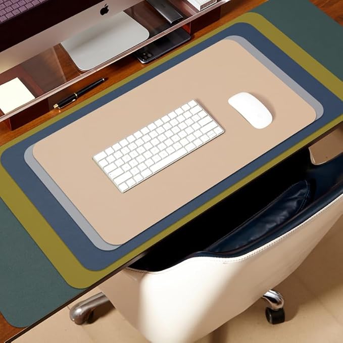 Large Desk Mat - 47.2"x 17" Non-Slip PU Desk Pad - Image 8