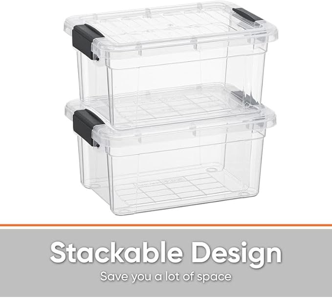 Superio Clear Storage Bins - Image 4