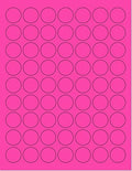 NextDayLabels - Pack of 100 Sheets, 8-1/2 x 11 Fluorescent Labels by NextDayLabels