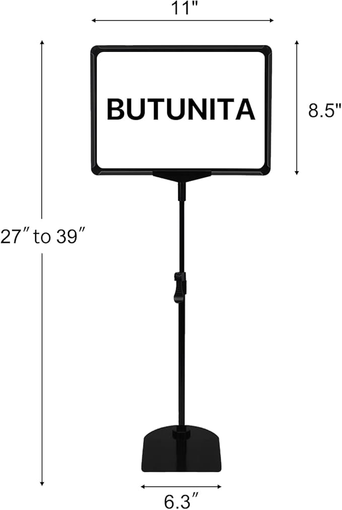 BUTUNITA Adjustable Sign Holder - Image 3