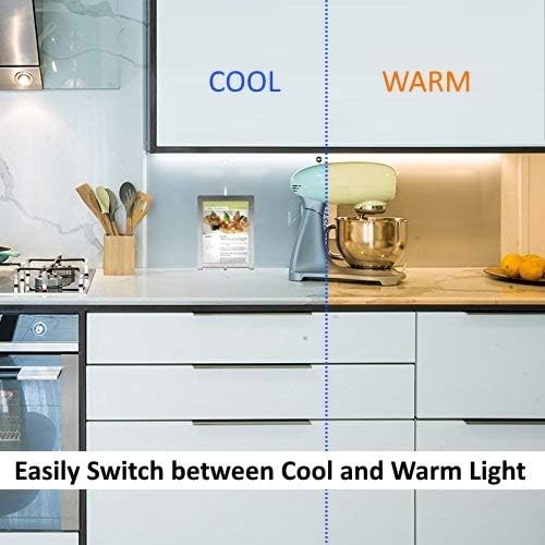 18 inch Hardwired Under Cabinet Lights, 2 Color Settings - Image 3