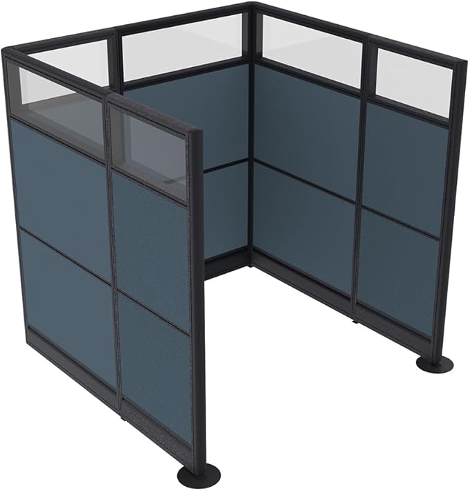 Workstation Wall Partition | Powered Cubicle Workstation | Privacy Office by SKUTCHIDesignsInc