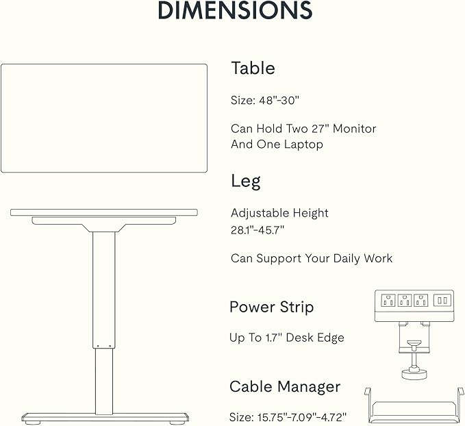 FLEXISPOT EN2 Whole-Piece Standing Desk - Image 8