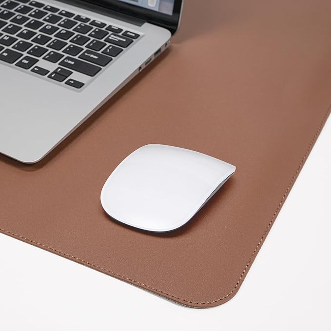 Leather Desk pad Protector, Large Desk mat - Image 5