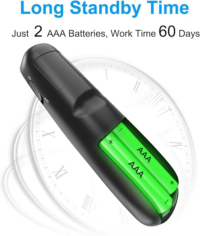 Wireless Presentation Clicker PowerPoint Presenter Remote : USB Type C Clicker - Image 7