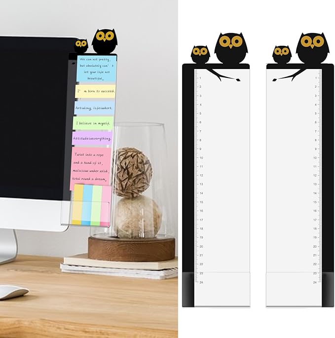 2pcs Office Desk Accessories Monitor Memo Board Computer Message Board Office - Image 6