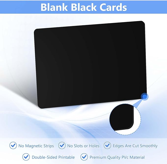 500 Pack - Premium Blank PVC Cards - Image 3