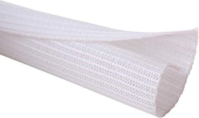 Alex Tech 25ft - 1/8 inch Cord Protector Wire Loom Tubing Cable Sleeve Split by AlexTech