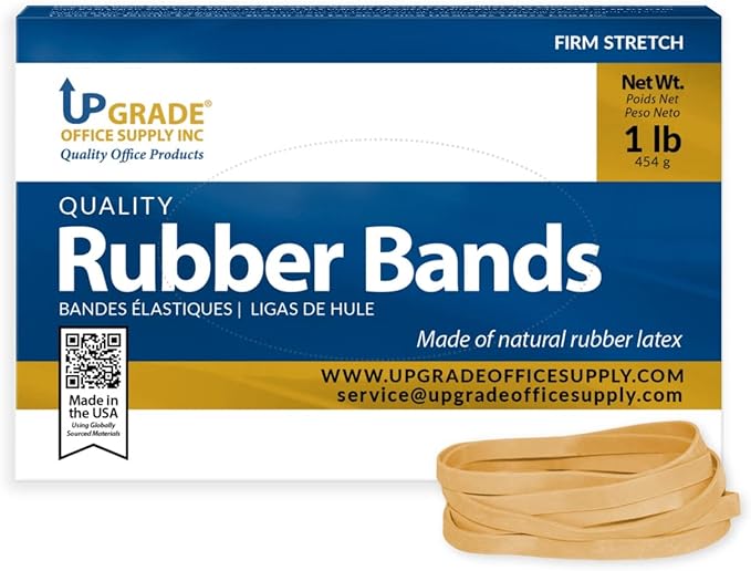 Upgrade Rubber Bands Size 64, 1 lb Boxes - Image 2