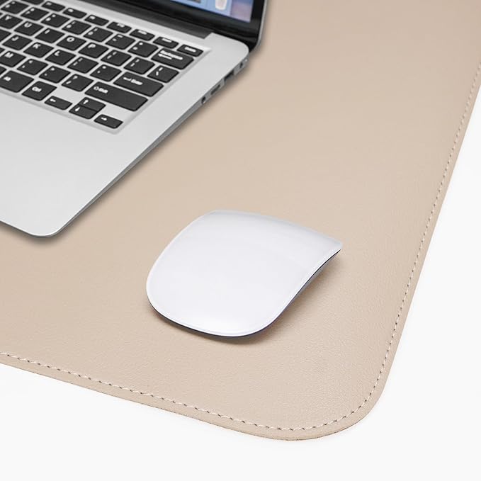 AFIING Leather Desk pad Protector, Large Non-Slip Office Desk Mat - Image 5