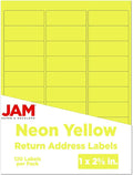 JAM PAPER Return Address Labels by JAMPaper