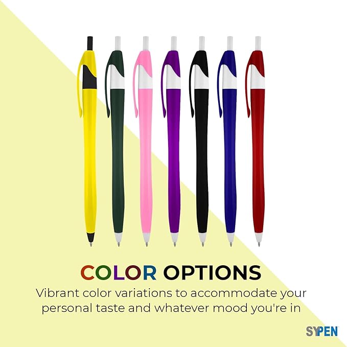 SyPen Personalized Pens With your Custom Logo or Text-500 Pack Bulk-for - Image 3