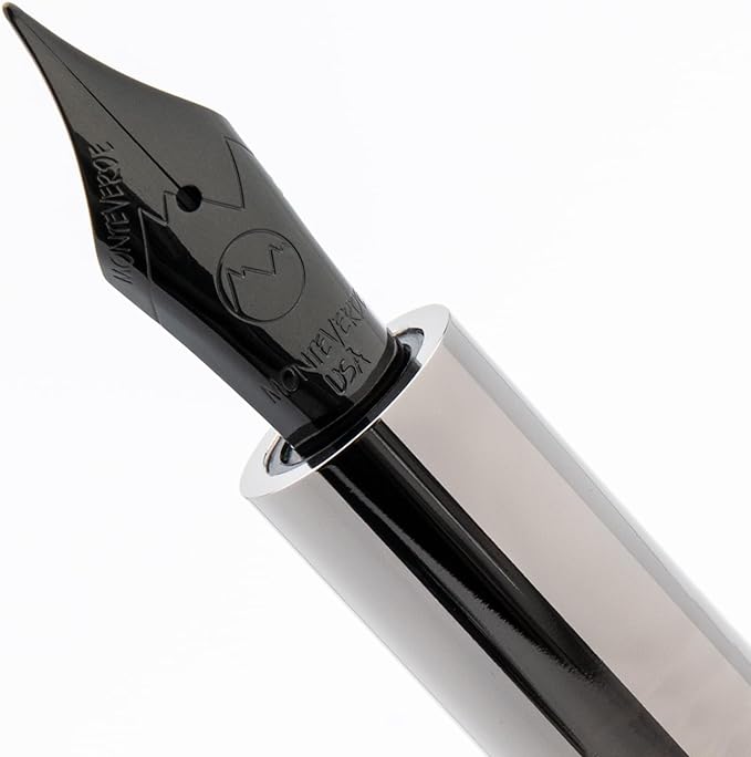 Monteverde USA Ritma Fountain Pen in Black – Medium Nib Balanced JoWo Stainless - Image 7