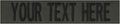 Custom Uniform Name Tapes Solid Colors. Olive Drab Webbing, 5 Inch Sew on by NORTHERNSAFARI