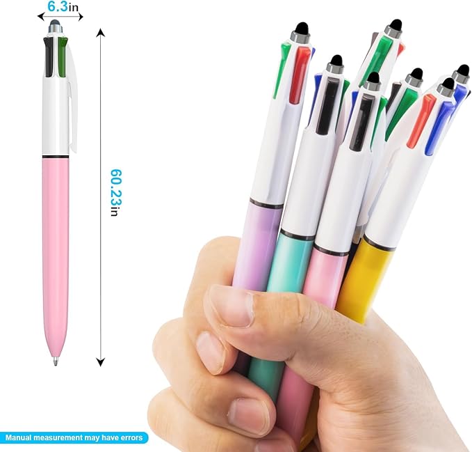 Aosrpvoi 16-Pack Multicolor Ballpoint Pens - Image 2