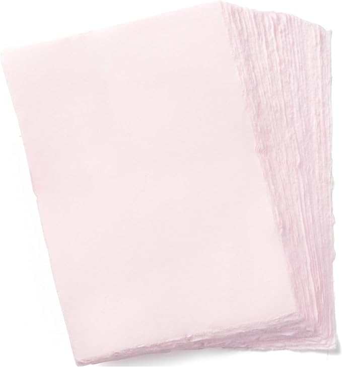 Wanderings Pink A4 Handmade Paper - Image 9