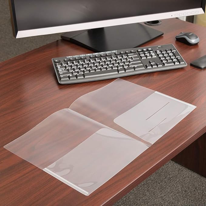 JAM PAPER Plastic Light Weight Flexible Two Pocket Presentation Folder - Image 5