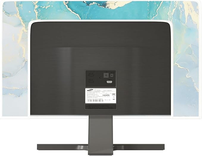 Baocicco Blue Green Marble TV Display Screen Cover 50, 52 Inch Creative - Image 5