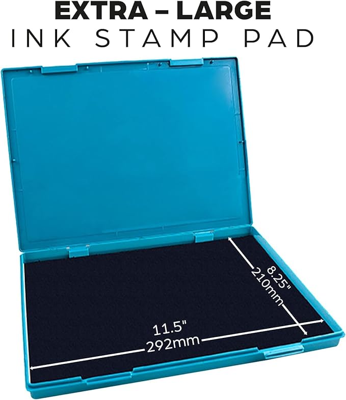 MaxMark Extra Large Sky Blue Ink Stamp Pad - Image 2