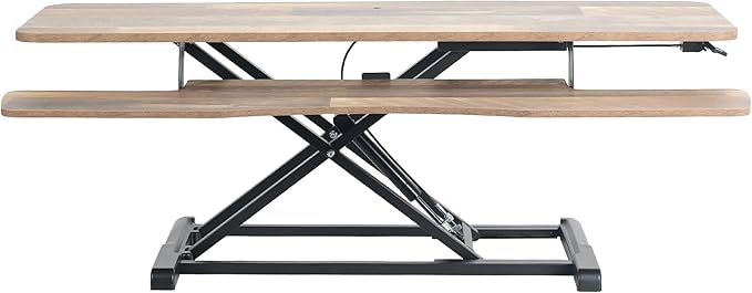 VIVO 42 inch Desk Converter, K Series, Height Adjustable Sit to Stand Riser by VIVO