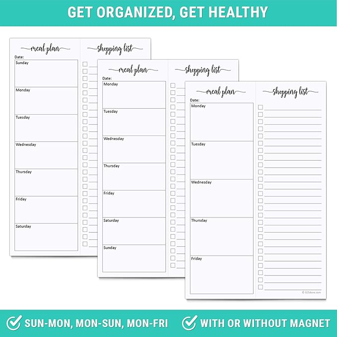 321Done Meal Planning Notepad - Image 5