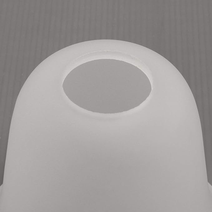 Eumyviv 4 Pack Bell Shaped Frosted Glass Lamp Shade Replacement - Image 6