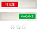 Vacant/In Use Privacy Sign for Home Office Restroom Conference Hotels Hospital by LoYinLo
