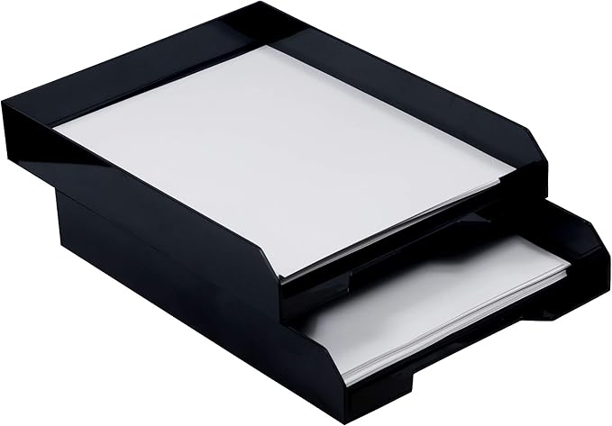JAM PAPER Stackable Paper Trays - Image 4