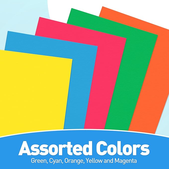 Two Pocket Folders, RAZCC 125 Pack File Folders - Image 4