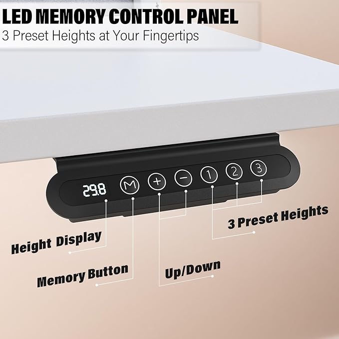 Kingant 55 x 24 Inch Electric Standing Desk - Image 6