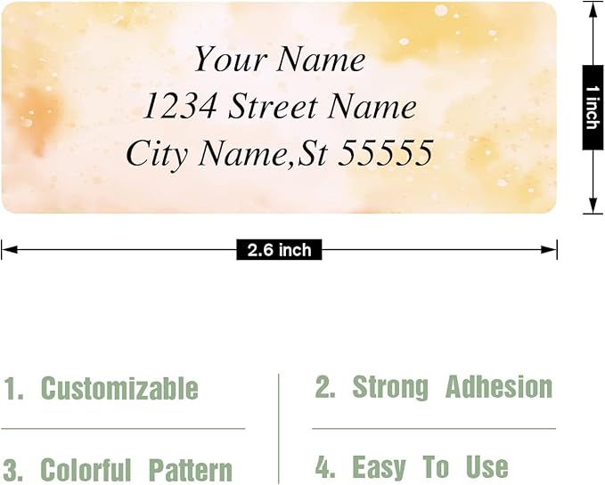 AWUSA Return Address Labels - Image 2