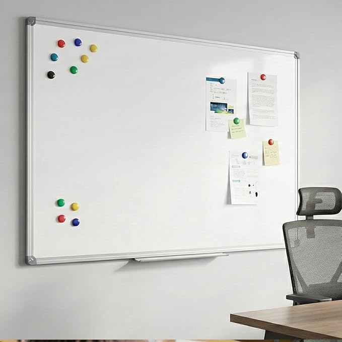 60 x 48 Inch Magnetic Whiteboard - Image 2